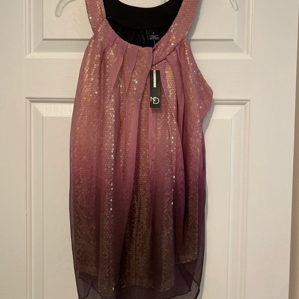 Women’s sparkly tank top
